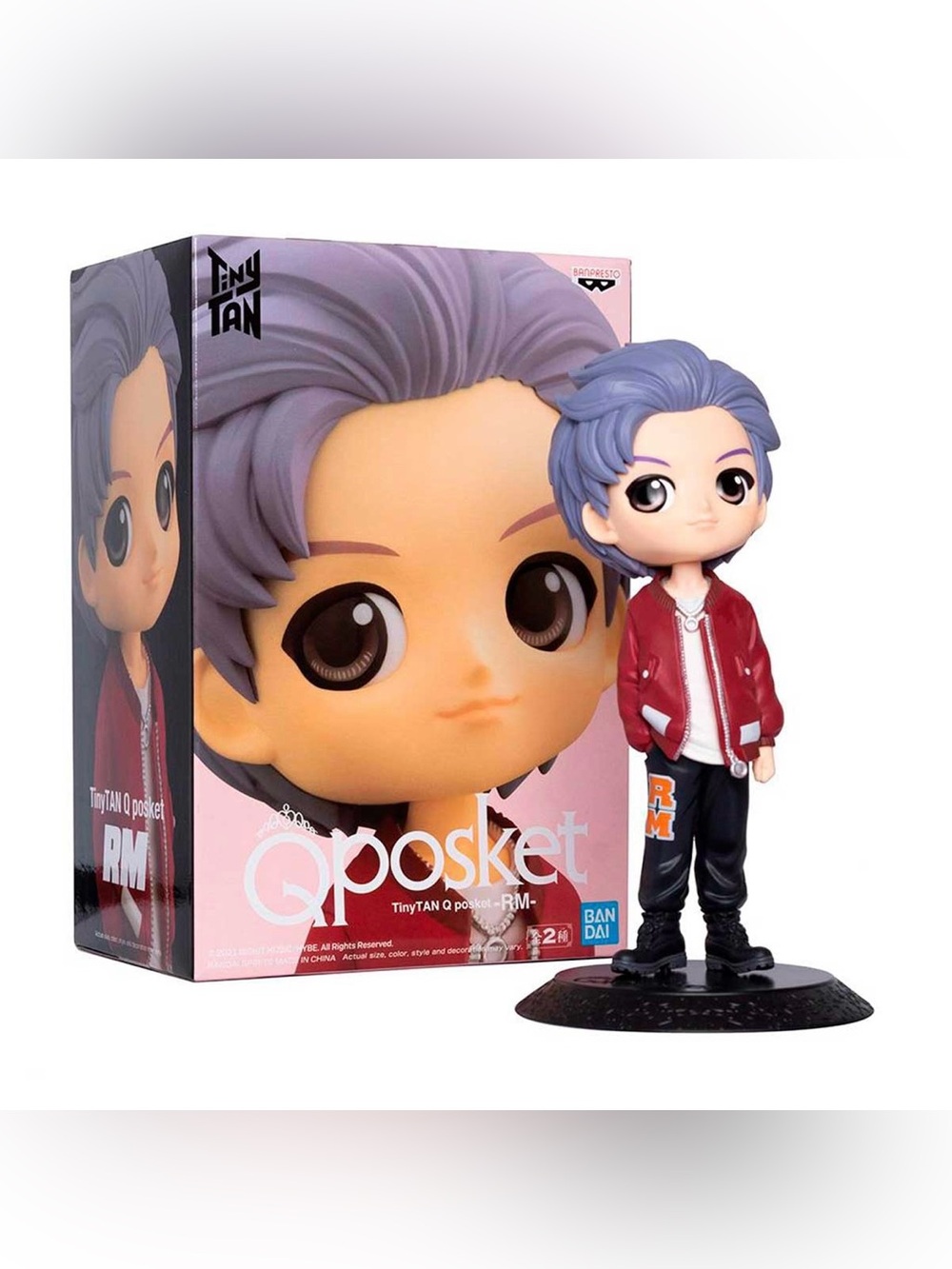 QPosket BTS TinyTan RM “Mic Drop” Chibi Figure | Color Version A